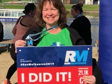 Pam DID IT at Run Melbourne 2019